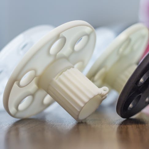 SLA mixed materials with matte finish