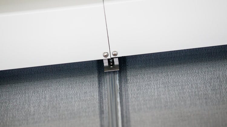 custom parts that Xometry metal 3D printed for Crown Shade’s unique zipper fastening assembly