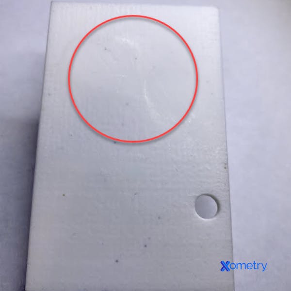 blistering results from the surface bubbling